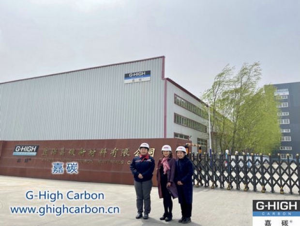客戶來訪嘉碳工廠進行實地參觀考察，深入了解嘉碳增碳劑生產(chǎn)情況